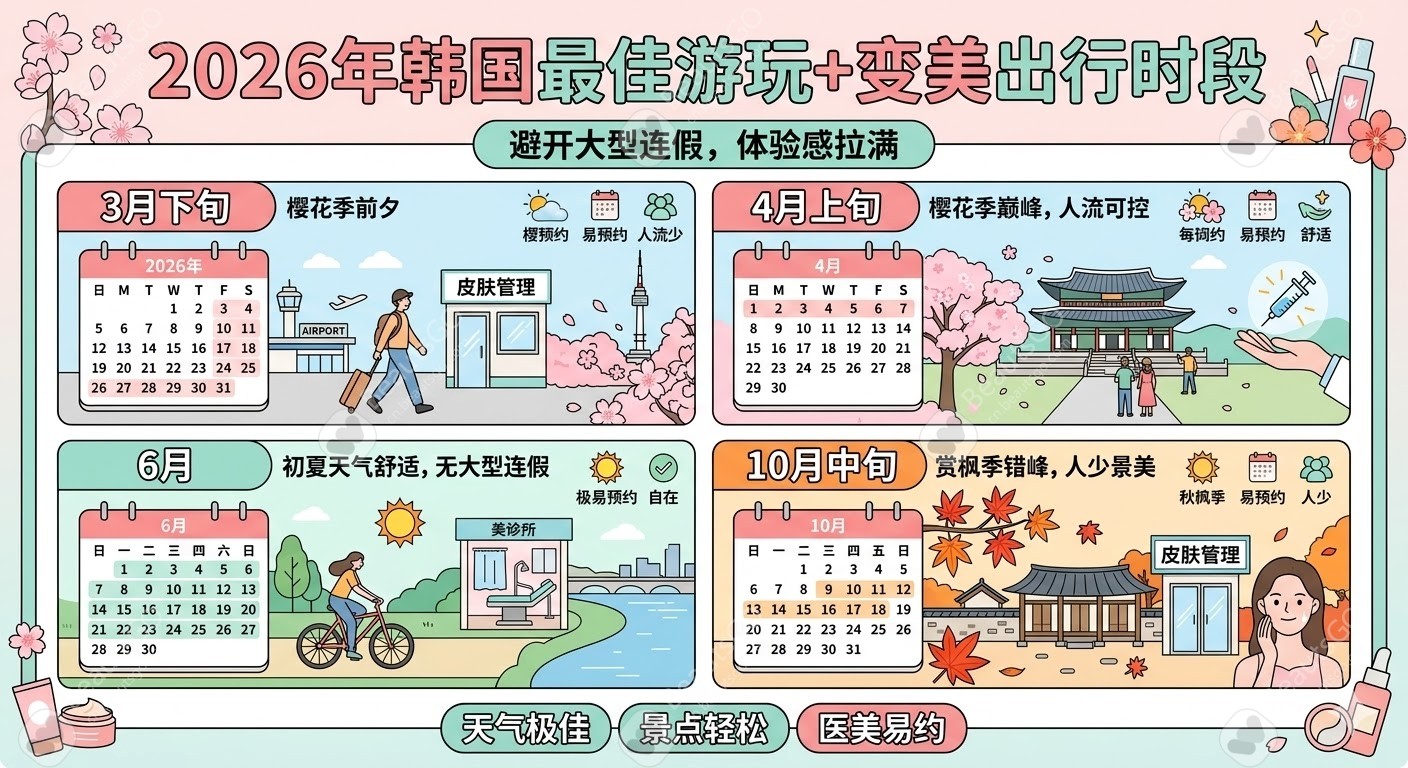 2026韩国最佳出行时间