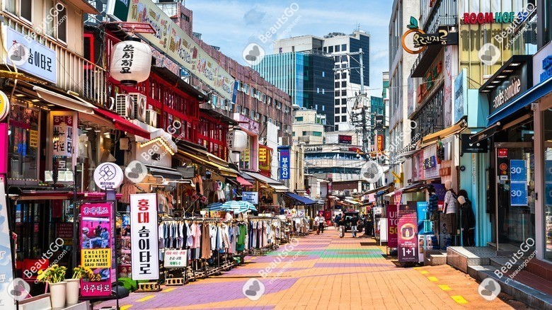 韩国街景