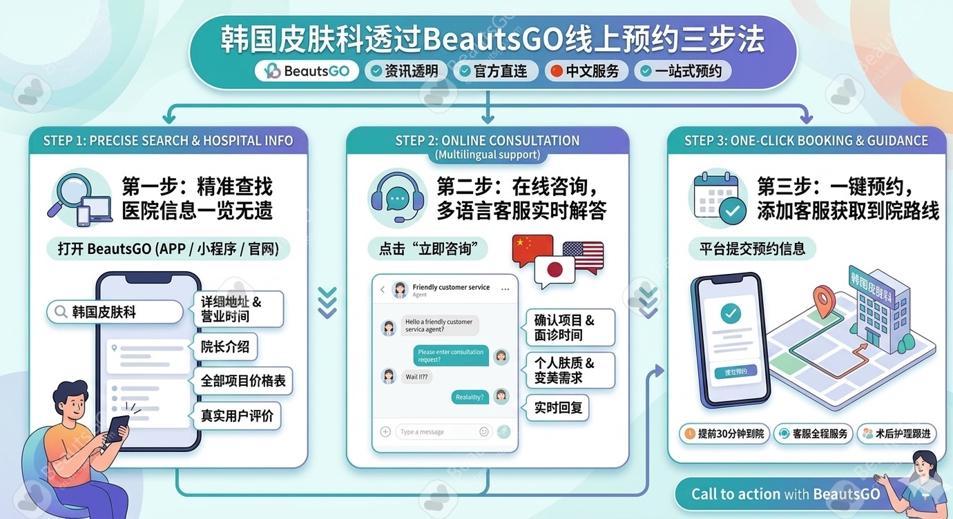 BeautsGO预约韩国皮肤科